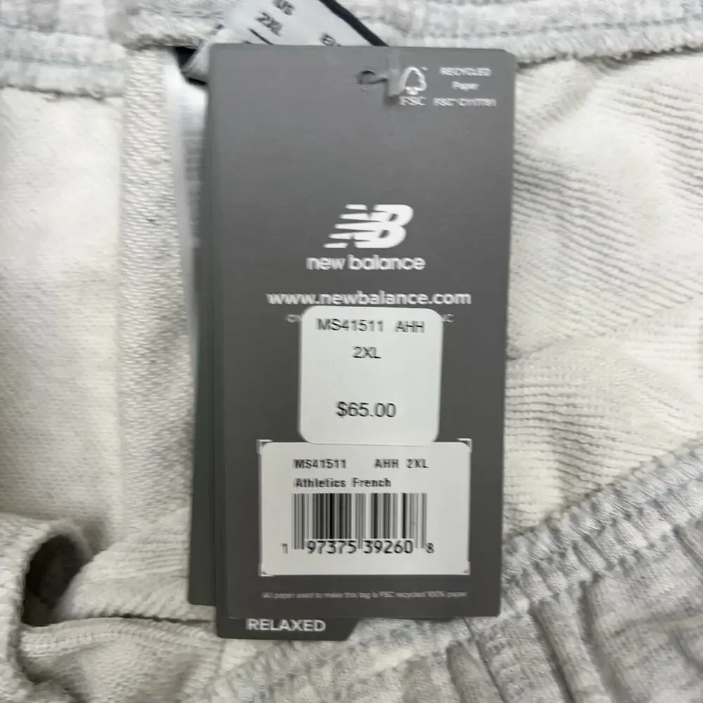 New Balance Shorts Size 2XL Grey 5